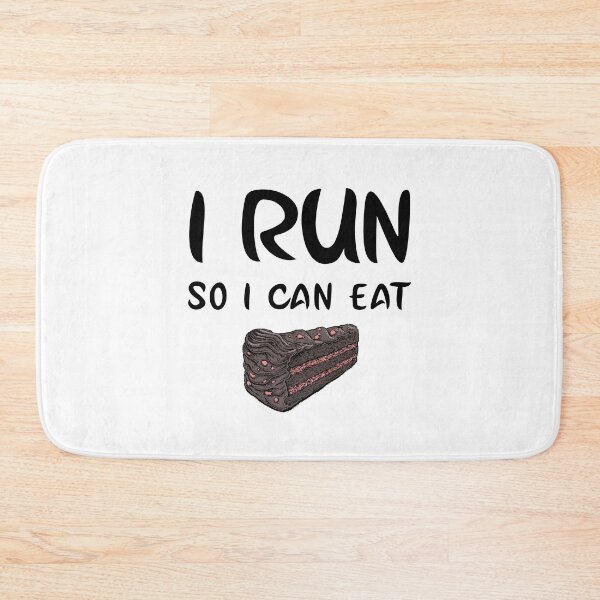 Item preview, I Run So I Can Eat Cake designed and sold by RiseandShineTee.