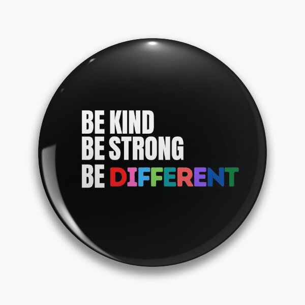 Item preview, Be kind, be strong and be different designed and sold by Achidesign.