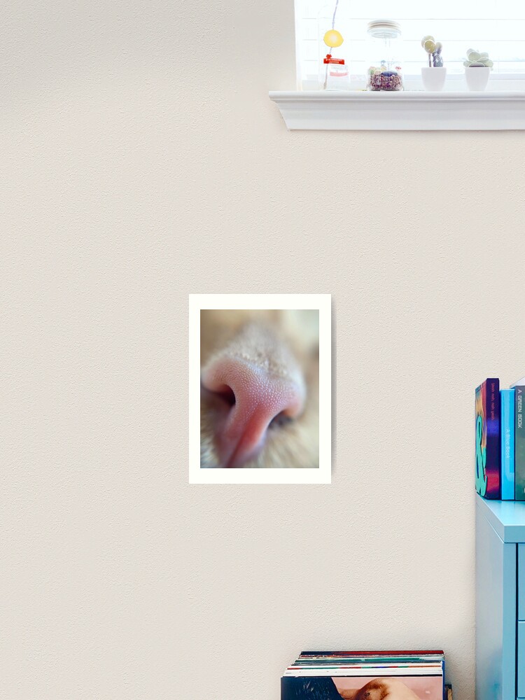 Thumbnail 2 of 3, Art Print, Sniff Sniff designed and sold by knockoutkitten.