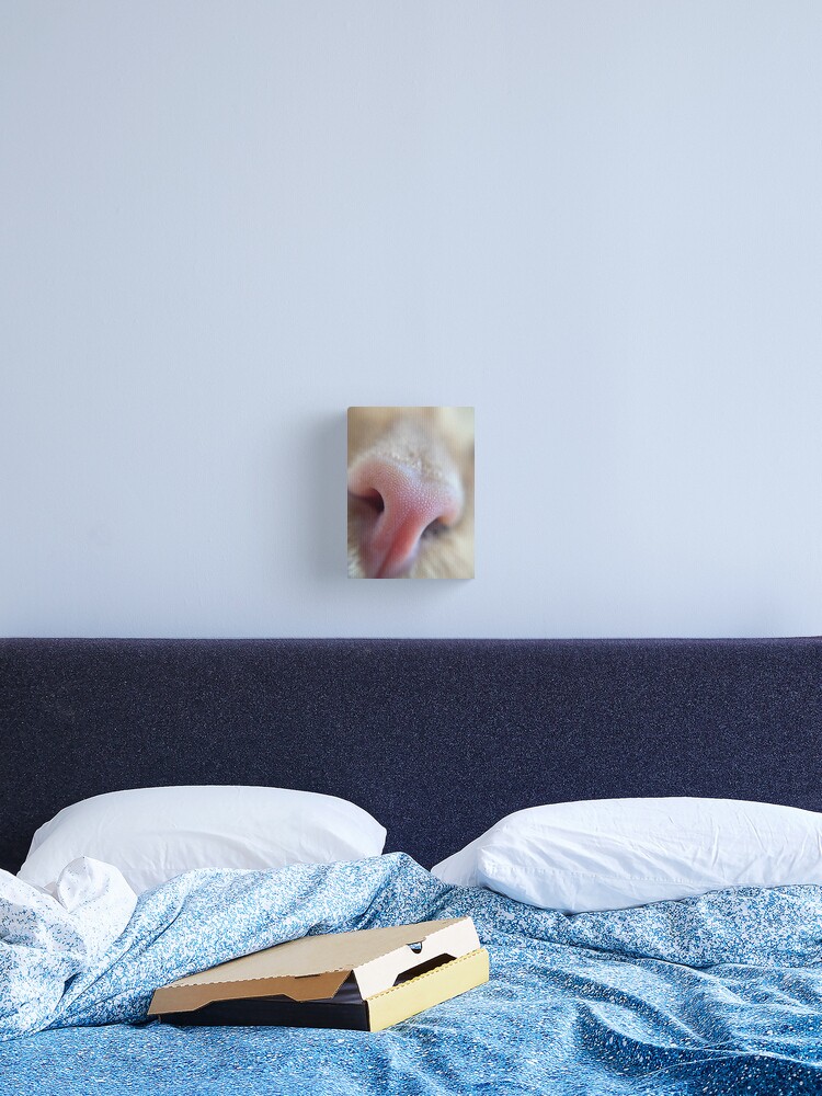 Thumbnail 1 of 3, Canvas Print, Sniff Sniff designed and sold by knockoutkitten.
