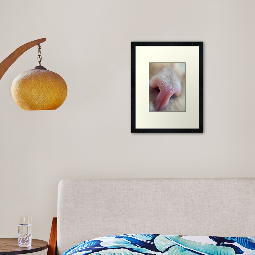 Item preview, Framed Art Print designed and sold by knockoutkitten.