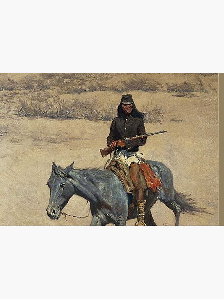 Apache Scout” Western Art by Frederick Remington Hardcover Journal for Sale  by PatricianneK