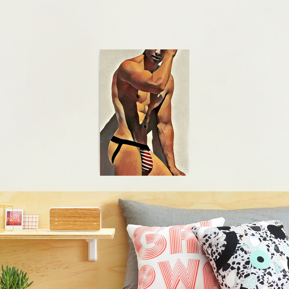 Gay art, male nude figure, naked man, naked male figure