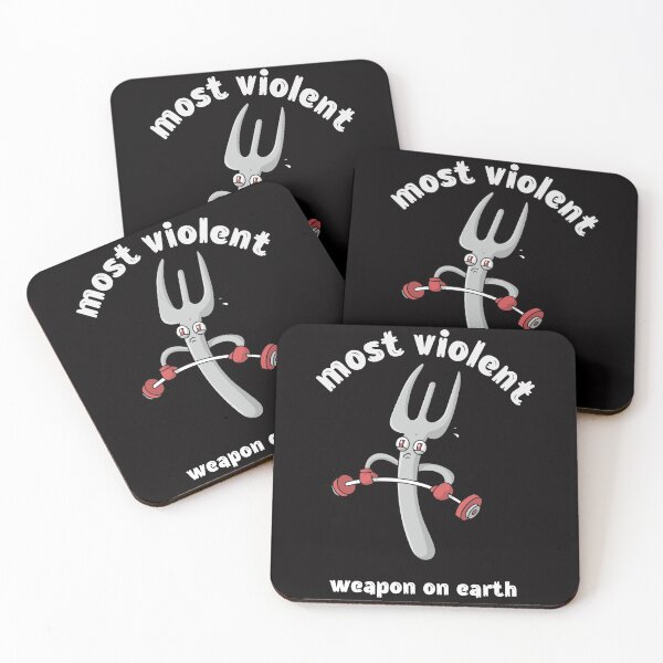 Item preview, The Fork- Most Violent Weapon on Earth designed and sold by Elena's Shop.