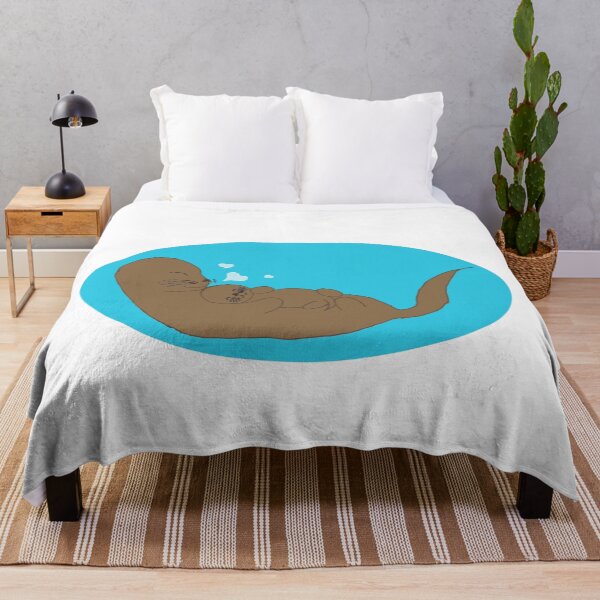 Item preview, Mama and Baby Sea Otter designed and sold by LuxPNSilva.
