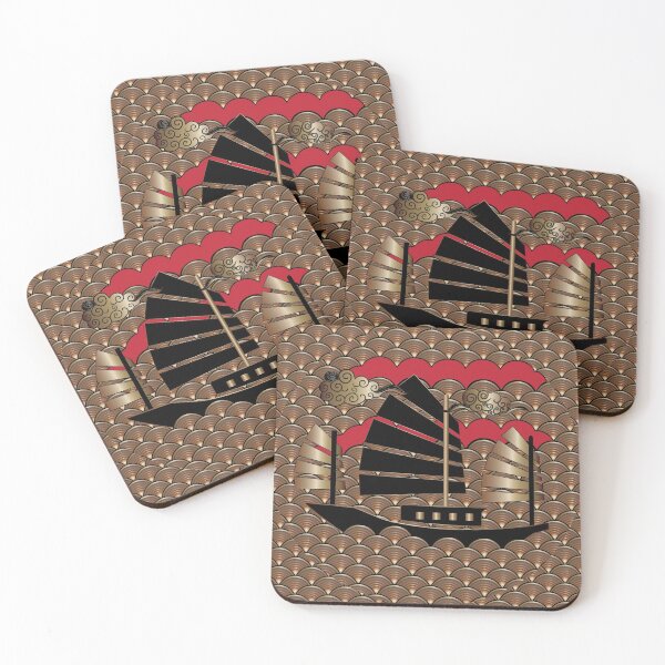 Item preview, Japanese Waves Crest Copper Design designed and sold by Nobiya.