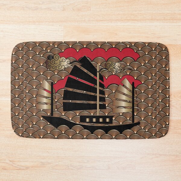 Item preview, Japanese Waves Crest Copper Design designed and sold by Nobiya.