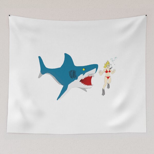 Item preview, Shark ! designed and sold by ExoticNerdProd.