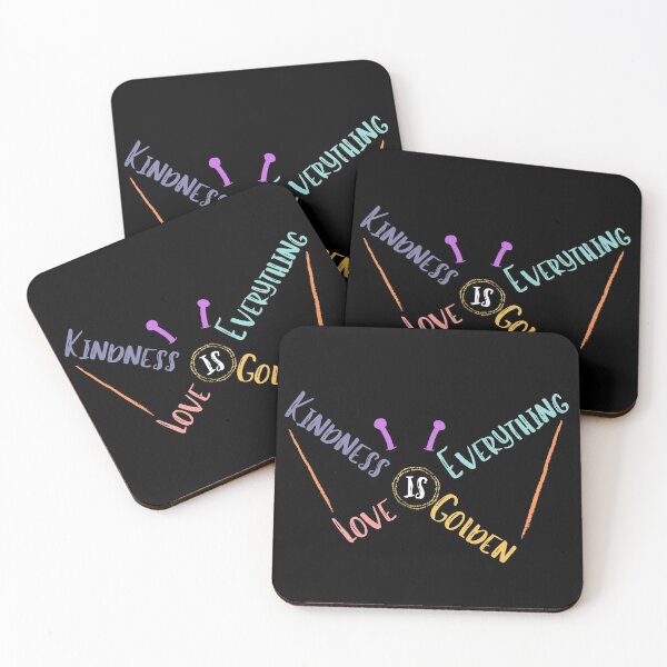 Item preview, Kindness is Golden, Love is Everything, Kindness is Everything, Love is Golden, Kindness is Love, Love is Kindness, Kindness is Kindness, Love is Love designed and sold by SAVWIS.