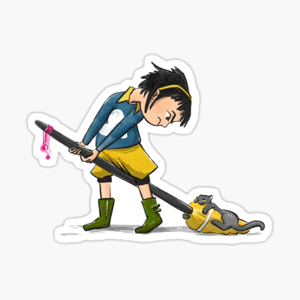 Naughty Cat Sticker