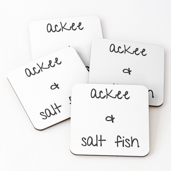 Item preview, Ackee and salt fish designed and sold by JAMAICAMERCH.