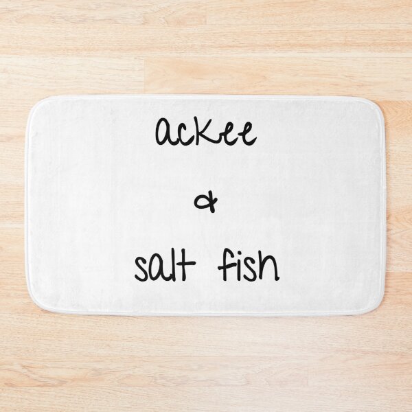Item preview, Ackee and salt fish designed and sold by JAMAICAMERCH.