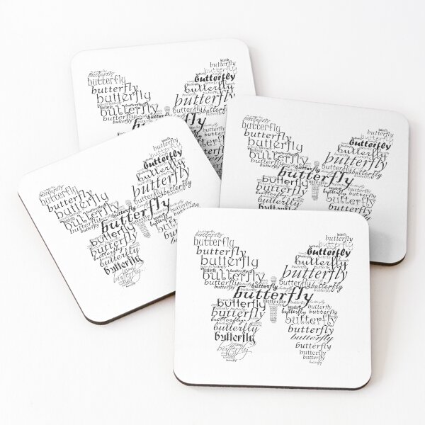 Item preview, Typographic butterfly designed and sold by adiosmillet.