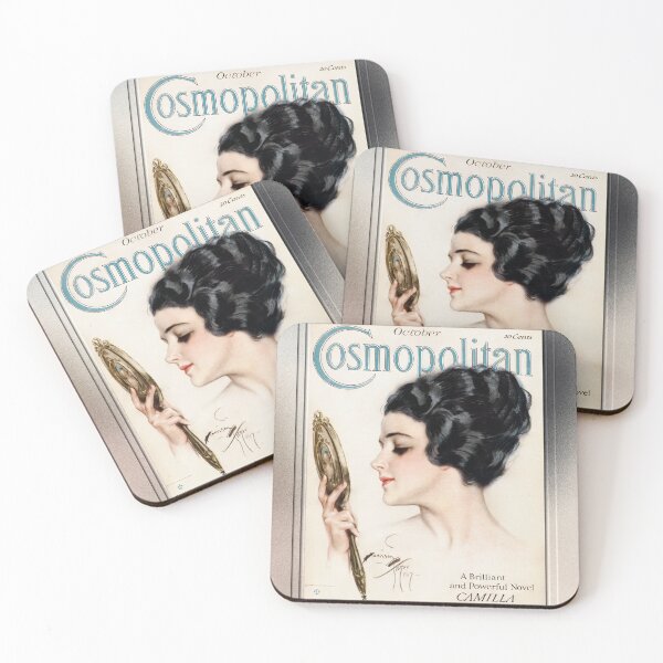 Item preview, Cosmopolitan Front Cover October 1917 by Harrison Fisher Old Masters Classical Art Reproduction designed and sold by Xzendor7 Digital Art Creations.