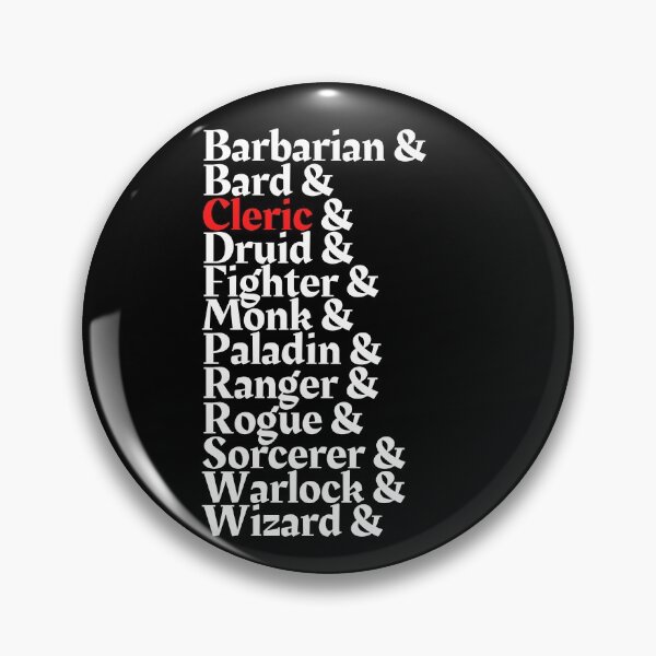 Item preview, I'm The Cleric - DnD 5e All Class Print designed and sold by ToplineDesigns.
