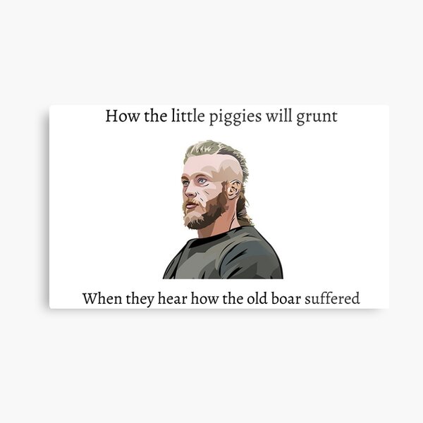 Viking Quotes Metal Prints Redbubble