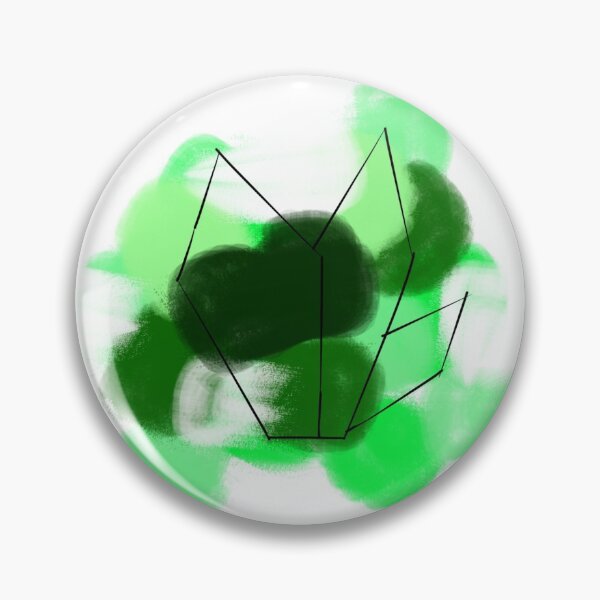 Item preview, green acrylic crystals designed and sold by MagmiteCreation.