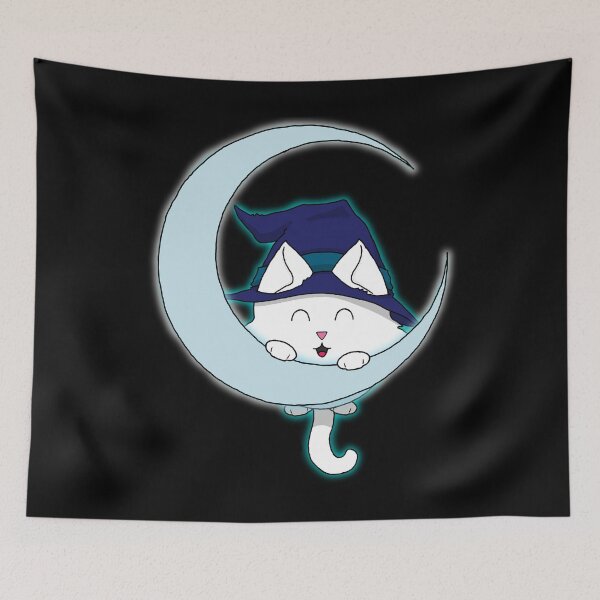 Item preview, Happy Meowlloween! - White Kitty designed and sold by Katrina Montgomery.