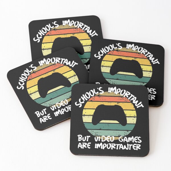 Item preview, School Is Important But Video Games Are Importanter designed and sold by Not A Typical  Teacher.