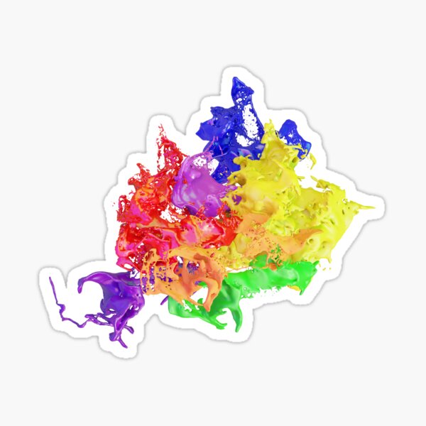 Item preview, Paint Splash Rainbow designed and sold by Ngaiseot.