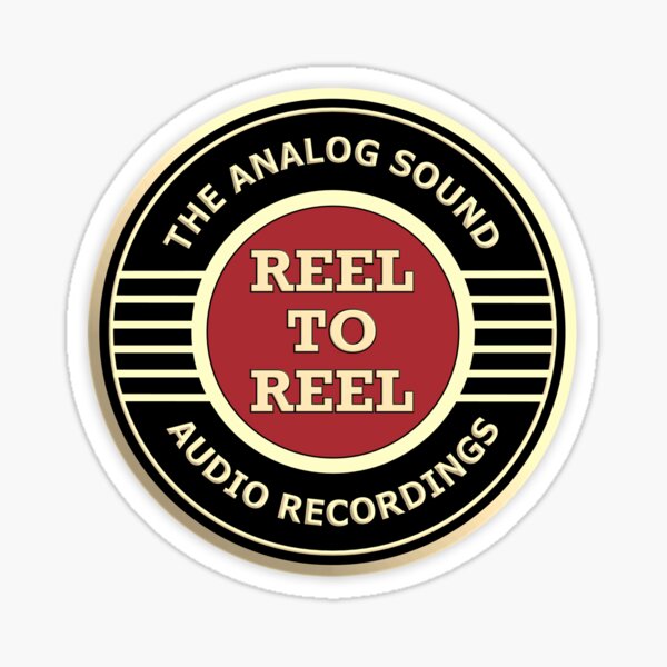 Reel To Reel Stickers for Sale