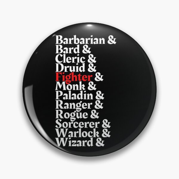 Item preview, I'm The Fighter - DnD 5e All Class Print designed and sold by ToplineDesigns.