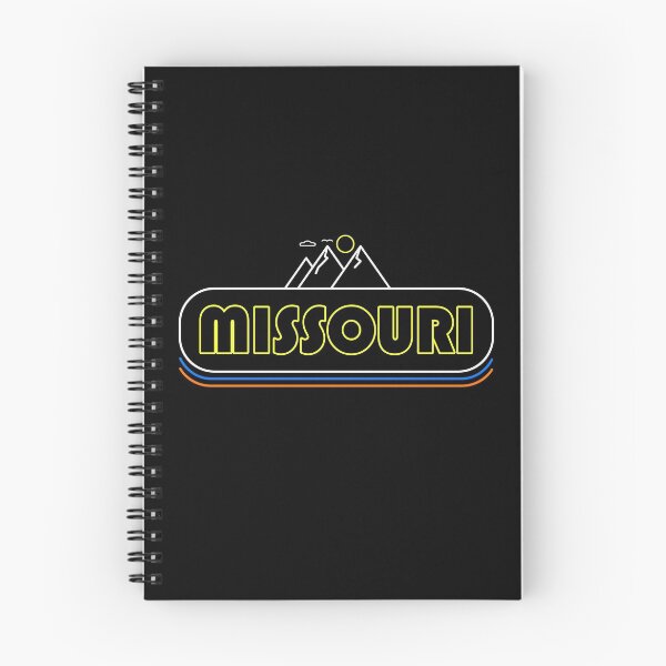 Item preview, Missouri Neon Lights - Souvenir - Gift - Hometown - Hiking - Nature designed and sold by HappyTees Lab.