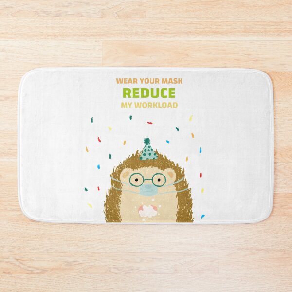 Item preview, WEAR YOUR MASK REDUCE MY WORKLOAD designed and sold by drbelifon.