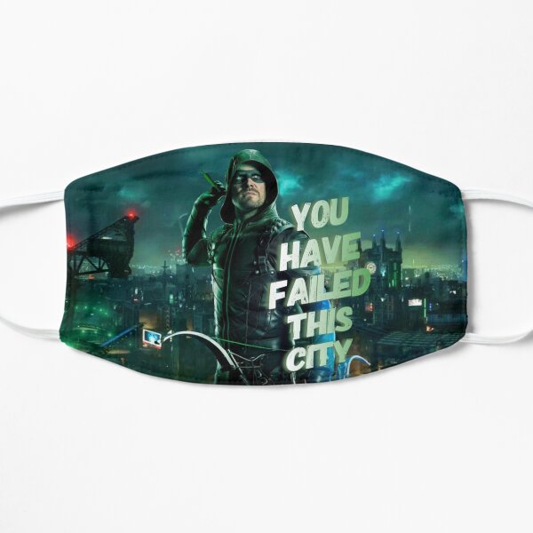 Arrow - You have failed this city Flat Mask