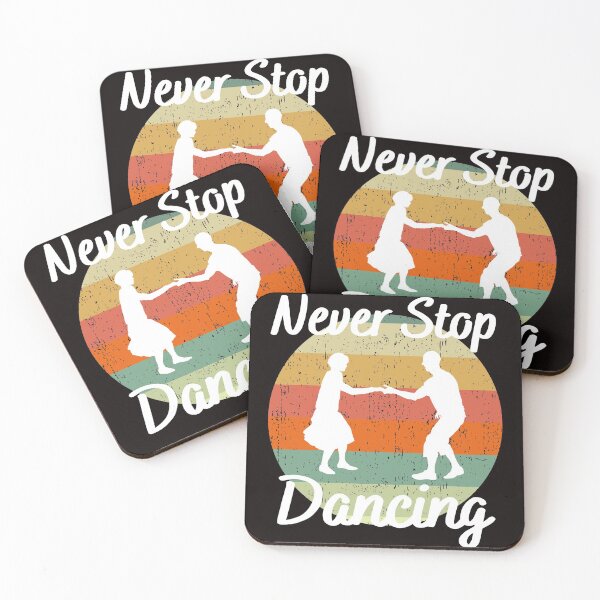 Item preview, Never Stop Dancing Sunset Curve. designed and sold by APrettyView.
