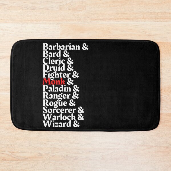 Item preview, I'm The Monk - DnD 5e All Class Print designed and sold by ToplineDesigns.