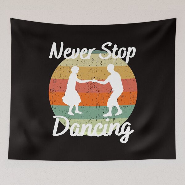 Item preview, Never Stop Dancing Sunset Curve. designed and sold by APrettyView.