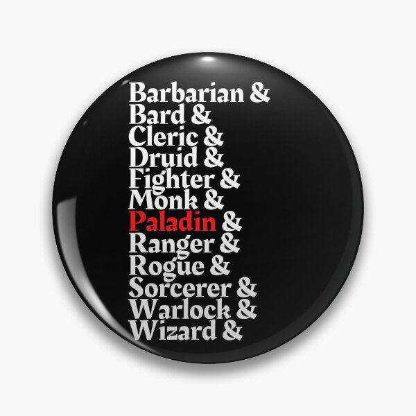 Item preview, I'm The Paladin - DnD 5e All Class Print designed and sold by ToplineDesigns.