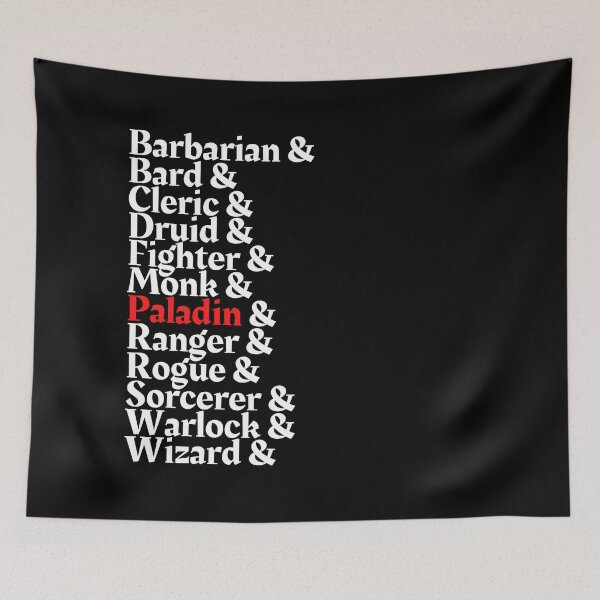 Item preview, I'm The Paladin - DnD 5e All Class Print designed and sold by ToplineDesigns.