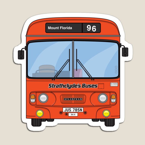 Artikelvorschau, Strathclydes Busse Leyland Atlantean Single Decker SA8 entworfen und verkauft von BFXIII.