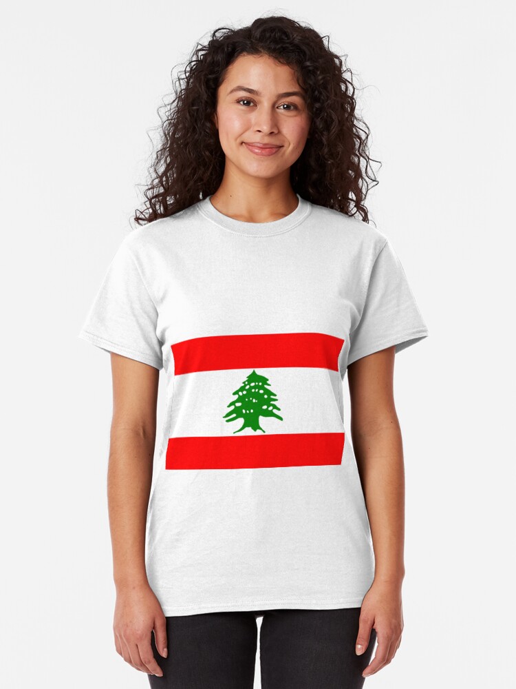 "Flag of Lebanon" Tshirt by sweetsixty Redbubble