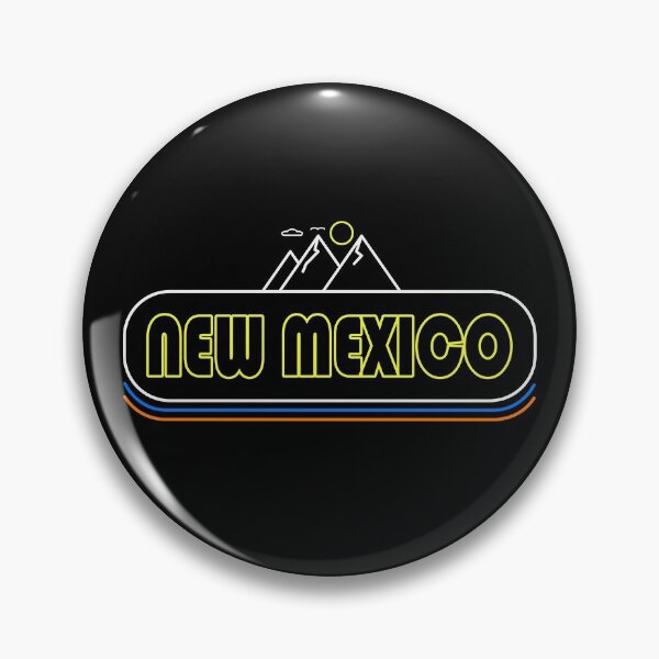 Item preview, New Mexico Neon Lights - Souvenir - Gift - Hometown - Hiking - Nature designed and sold by HappyTees Lab.