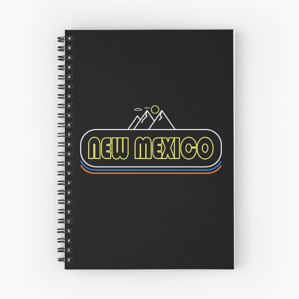 Item preview, New Mexico Neon Lights - Souvenir - Gift - Hometown - Hiking - Nature designed and sold by HappyTees Lab.