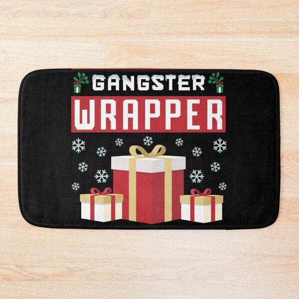 Item preview, Gangster Wrapper Funny ugly Christmas  Gift for Hip Hopper   designed and sold by Rzelemenz.
