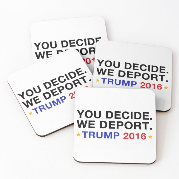 Item preview, you decide.we deport.trump 2016 designed and sold by Val Goretsky.