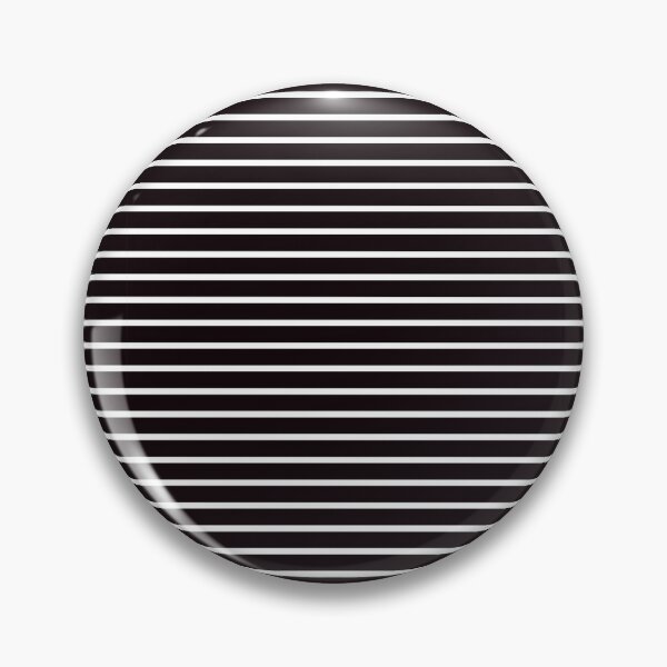 Item preview, Black and White Thin Horizontal Striped Lines designed and sold by SqueakyRicardo.