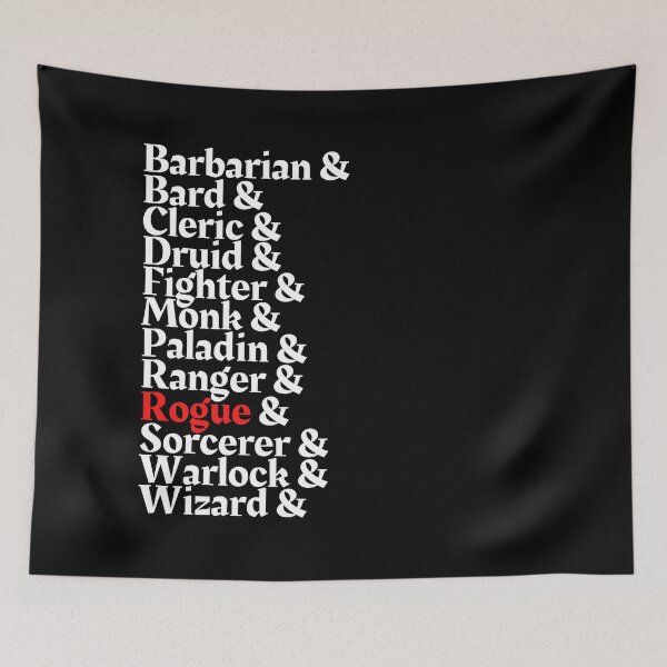 Item preview, I'm The Rogue - DnD 5e All Class Print designed and sold by ToplineDesigns.