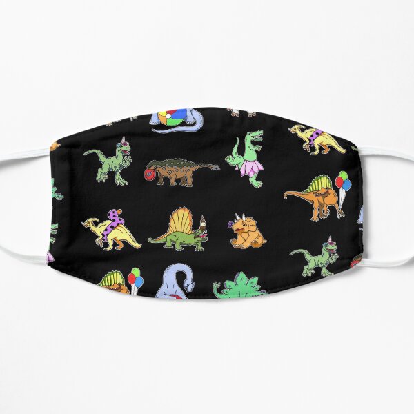 Dinosaur Party Flat Mask