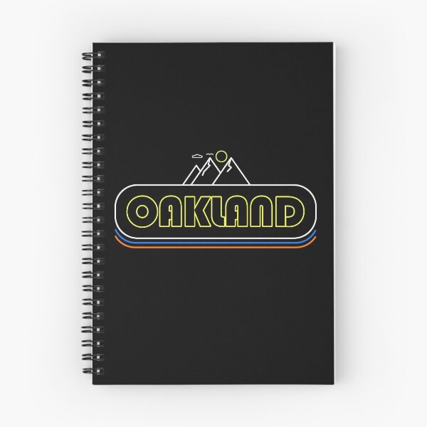 Item preview, Oakland California Neon Lights - Souvenir - Gift - Hometown - Hiking - Nature designed and sold by HappyTees Lab.