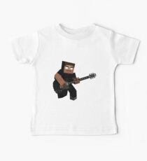 Minecraft Herobrine Rock Baby T-Shirt