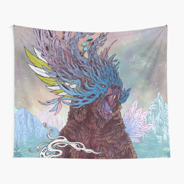 Journeying Spirit (Bear) Tapestry