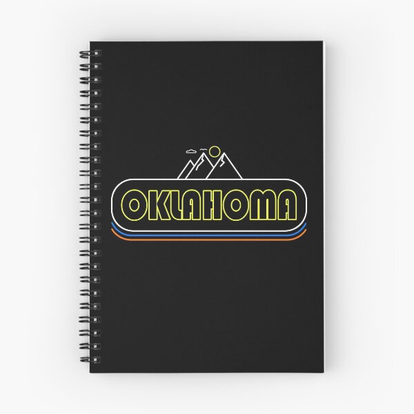 Item preview, Oklahoma Neon Lights - Souvenir - Gift - Hometown - Hiking - Nature designed and sold by HappyTees Lab.