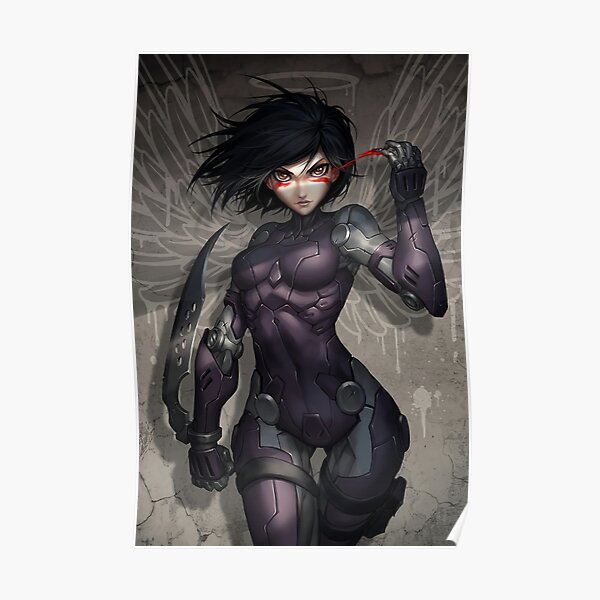 Battle Angel warrior Gally Poster