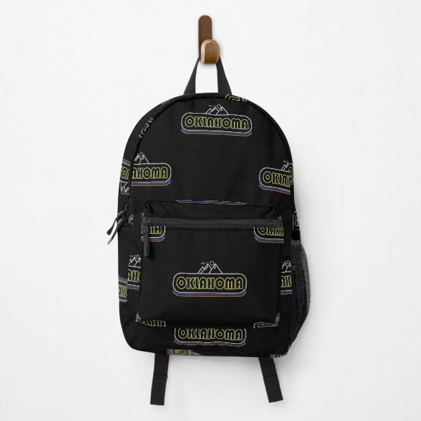 Item preview, Oklahoma Neon Lights - Souvenir - Gift - Hometown - Hiking - Nature designed and sold by HappyTees Lab.