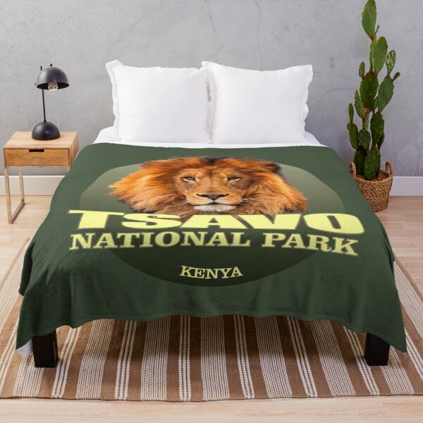 Item preview, Tsavo National Park (Lion)(WT) designed and sold by curranmorgan.